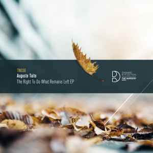 Augusto Taito - The Right To Do What Remains Left EP